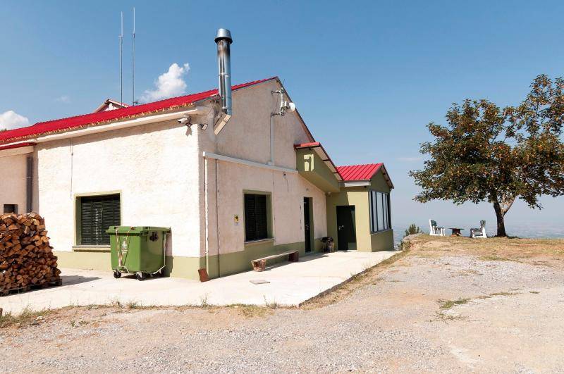 The Giannis Chasiotis refuge in Ano Milia, Pieria.